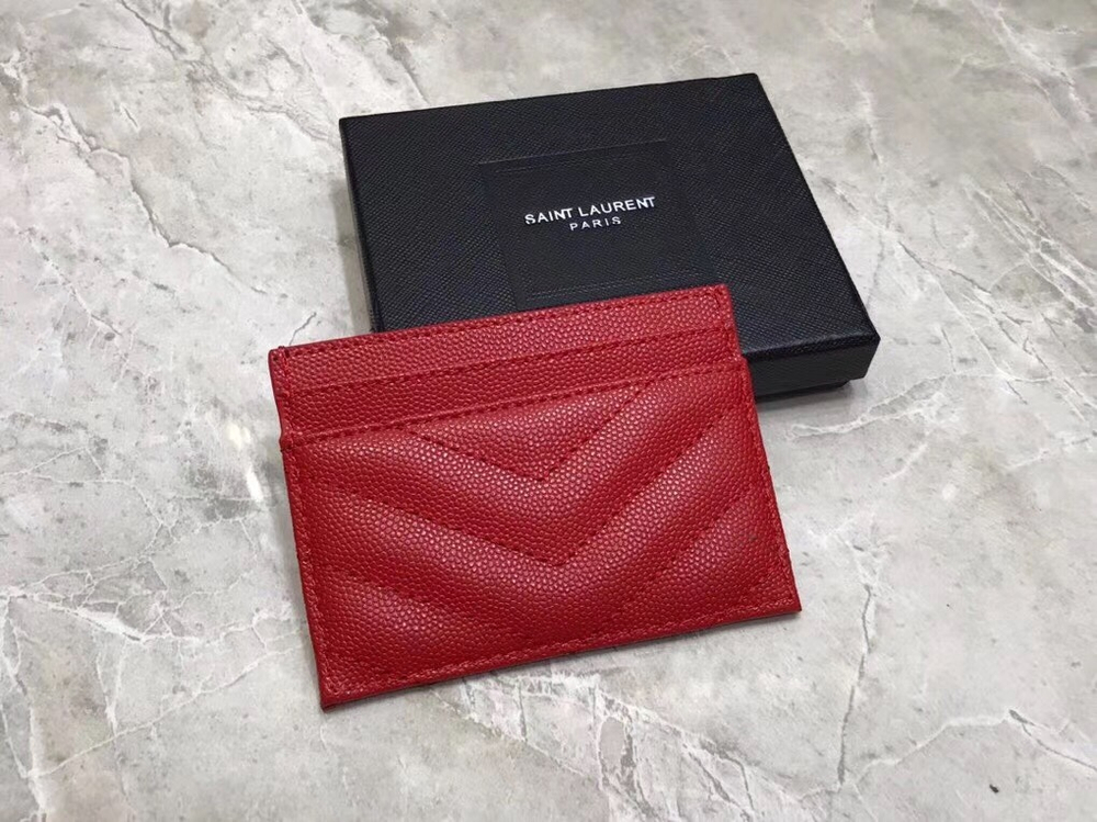 Saint Laurent Cassandre Card Case