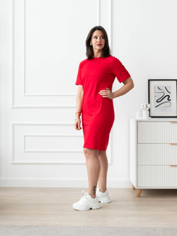 Платье спортивное укороченное