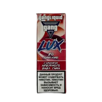 Жидкость Gang LUX 2% Super Hard 30ml - Арбузный Бабл Гам
