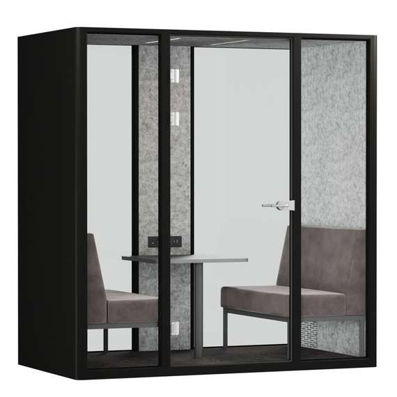 SoundCube RV QUATTRO з/с-стекло SDC-2.2-GL Черный/Зимний Лес/Черный/Антрацит/Прозрачный/Серый 2200*14