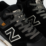 кроссовки New Balance 574 Mid Black / White Wmns Winter