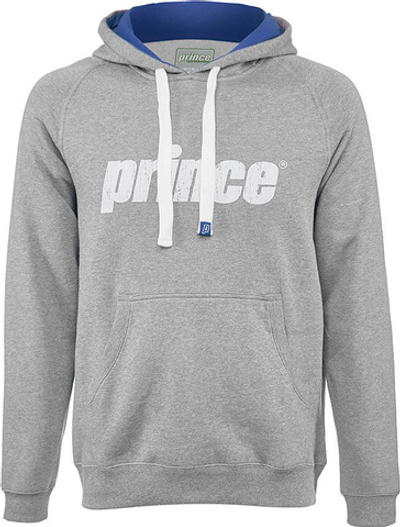 Детская теннисная толстовка Prince Pullover Hoodie - Gray