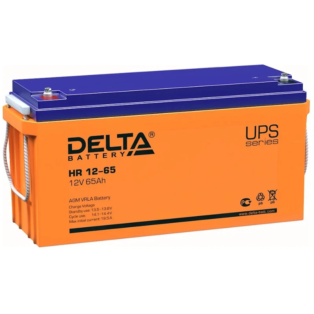 DELTA HR 12 65 аккумуляторная батарея 4614010180013