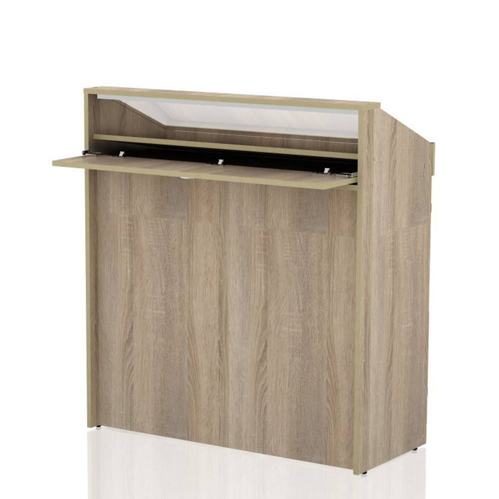 Музейная витрина с наклоном 1000х450