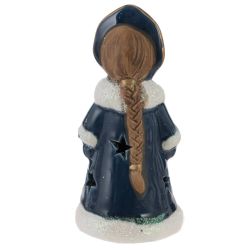 GAEM Фигурка декоративная "Снегурочка" с подсветкой (2xLR44), L, L5 W5 H10,5 см, 2в.