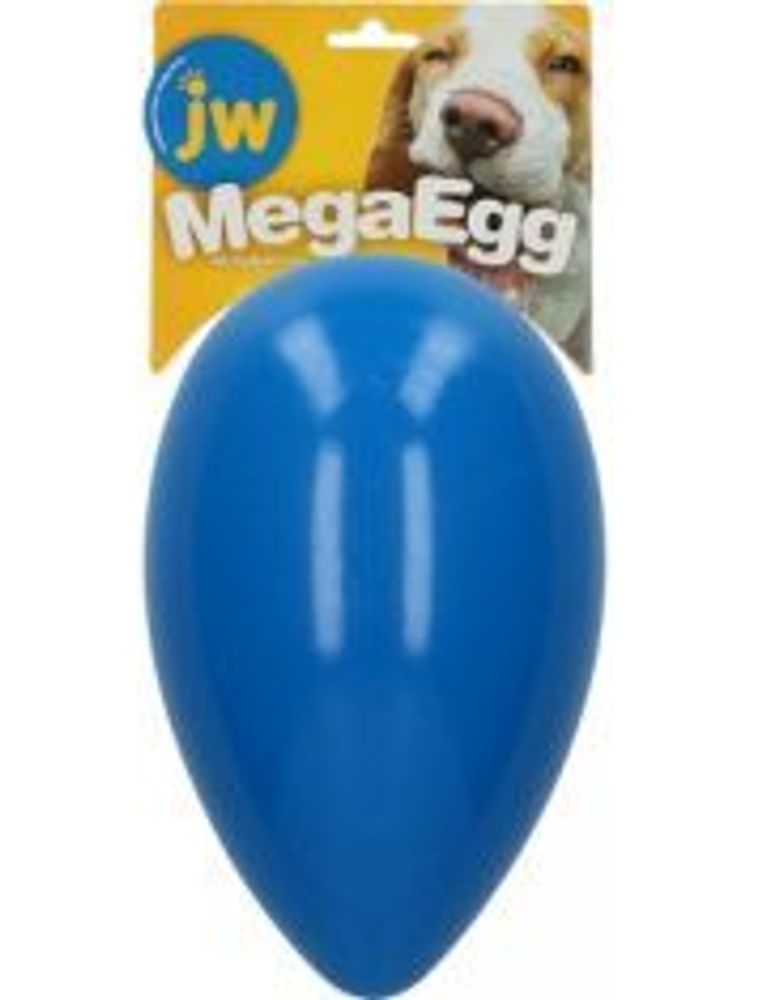 Игрушка J.W. для собак - &quot;Мега яйца&quot; средние синие 11 см