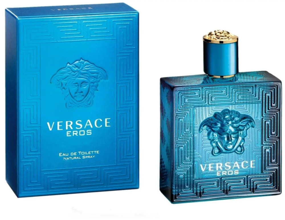 Versace туалетная вода Eros pour Homme, 100 мл, 100 г