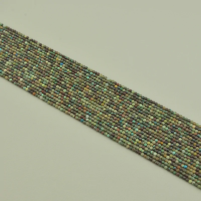 Нитка Хризоколла 39 см. 2,2 мм. (Без замка)