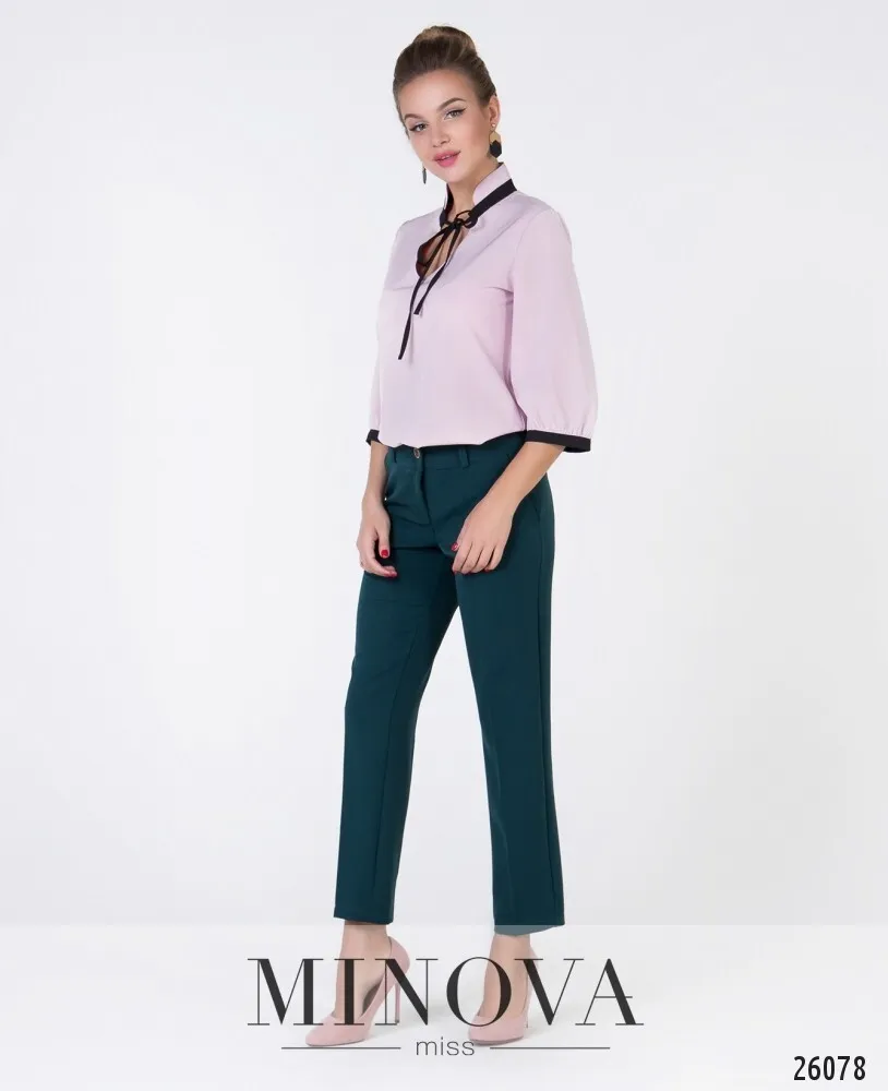 Блуза 1049-1-пудра Minova