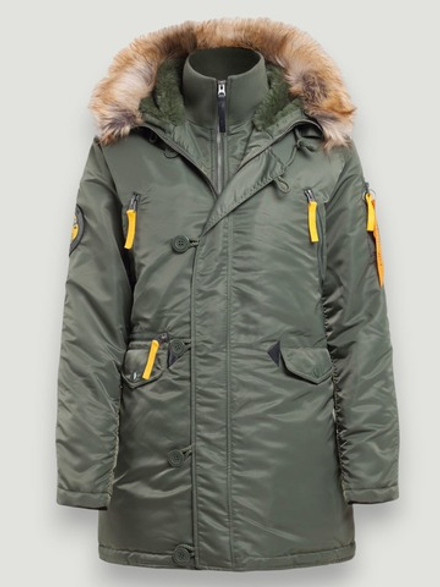 Куртка Аляска Женская - Apolloget Alaska Wmn (олива/желтый - s.green/yellow)
