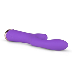 Фиолетовый вибратор The Baroness G-spot Vibrator - 19,5 см.