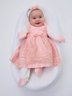 платье для новорожденной на выписку