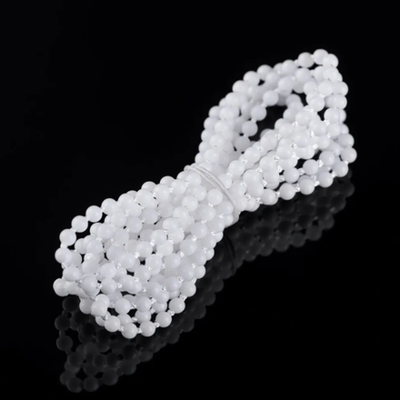 Цепь управления 4,5х6,0 мм закольцованная Белая Цена за шт.