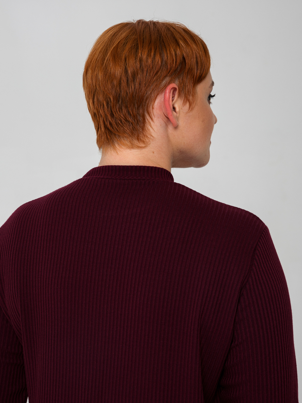 Водолазка В-003/бордо