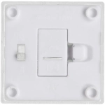 Сувенир с подсветкой «Снеговичок» 12*5,5 см, белый