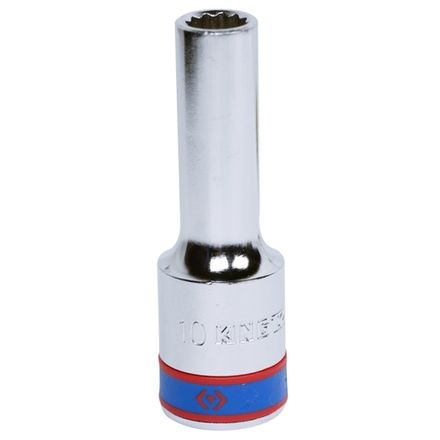 Цена на KING TONY (423010M) Головка торцевая глубокая двенадцатигранная 1/2", 10 мм