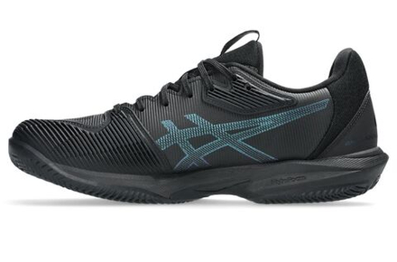 Мужские кроссовки теннисные Asics Solution Speed FF 3 Clay Night Energy - black/prism blue