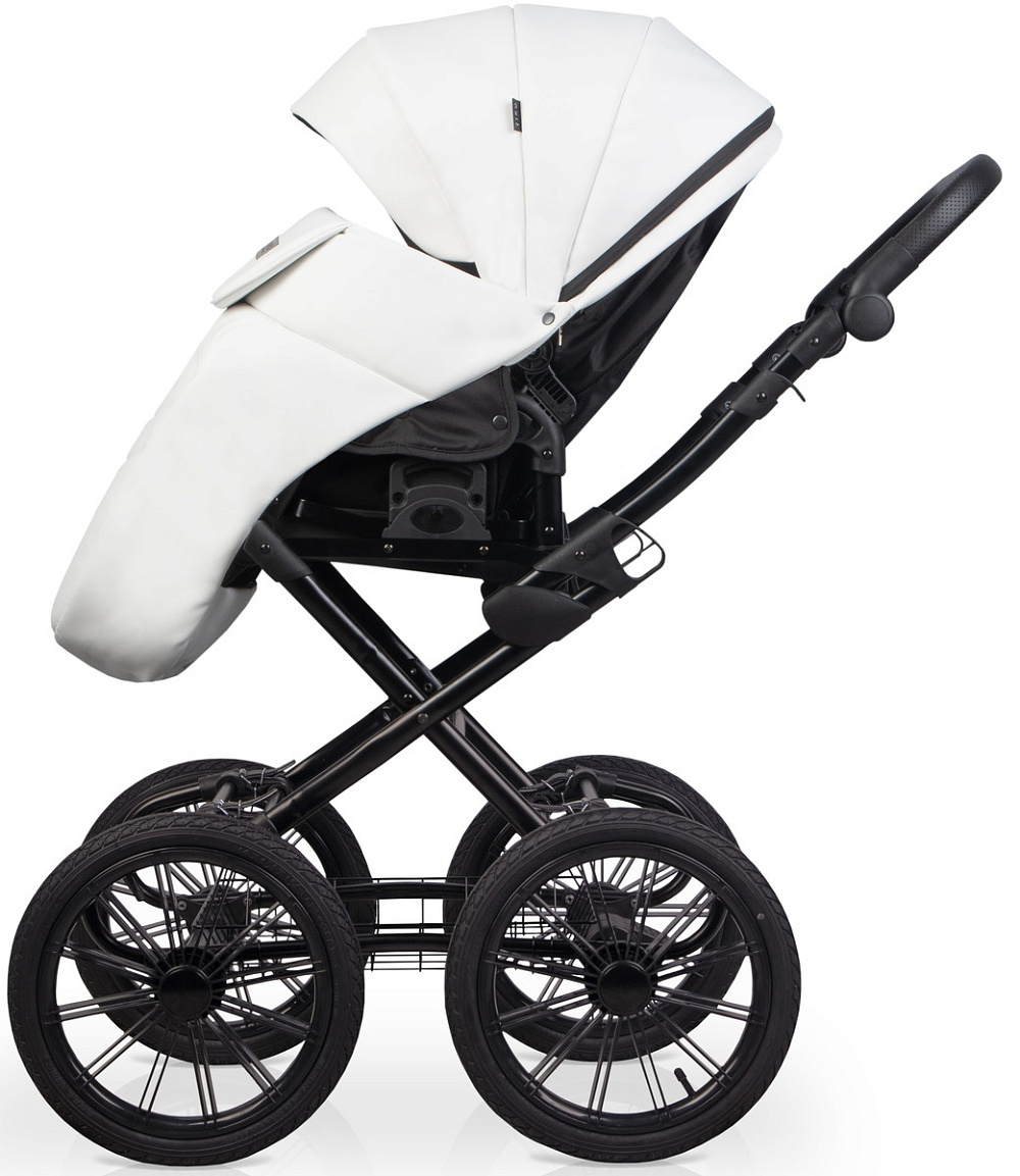 Детская коляска Riko Basic Montana X Ecco Prestige 2 в 1 11 White (белый)