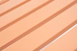 "Дионис" стул стальной, цвет светло-коралловый