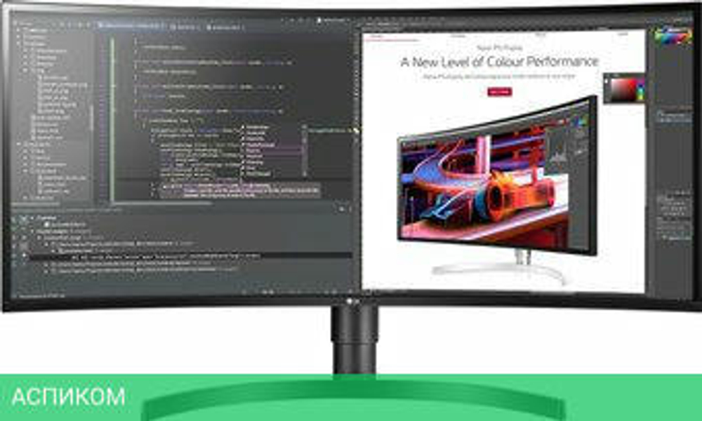 Монитор LG UltraWide 34WL85C-B