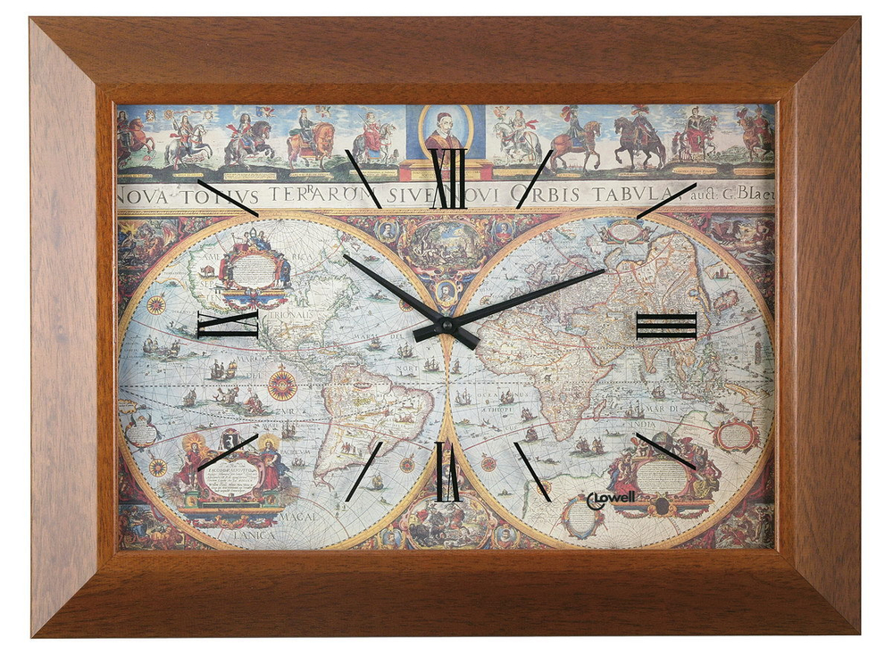 Часы настенные Lowell 04607N Италия