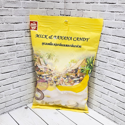 Конфетки MitMai Thai Молоко и банан 100 гр