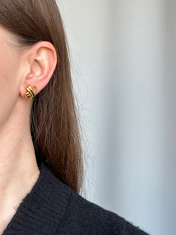 Серьги Крестики Monet