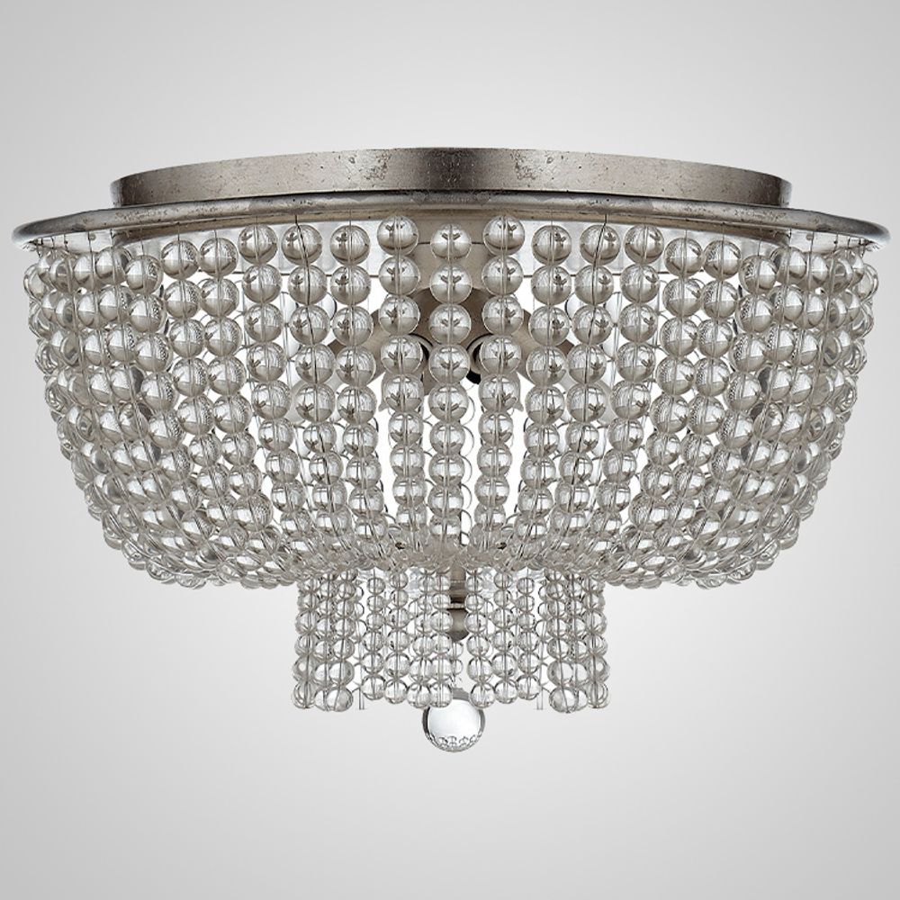 Люстра Jacqueline Clear Flush-Mount Crystal By Imperiumloft