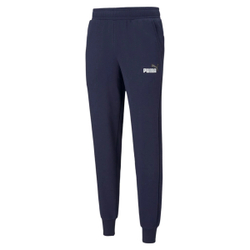 Мужские теннисные штаны Puma ESS+ 2 Col Logo Pants TR - небесный