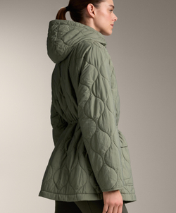 Oysho Легкая водоотталкивающая куртка FELLEX® AEROGEL с утеплителем, хаки