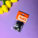 Шпильки для волос 40шт «Классика», цвет черный 6см●