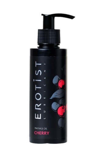 Erotist Massage oil – съедобное массажное масло, Вишня