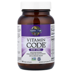 Garden of Life, Vitamin Code®, RAW Zinc™ с витамином C, 60 веганских капсул