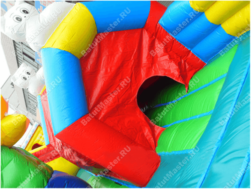 Популярный надувной батут "Большие приключения"