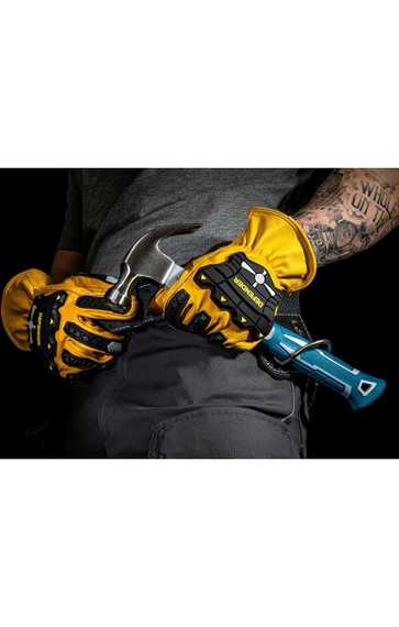 Перчатки кожаные DEFENDER (Дефендер), арт. 8.719