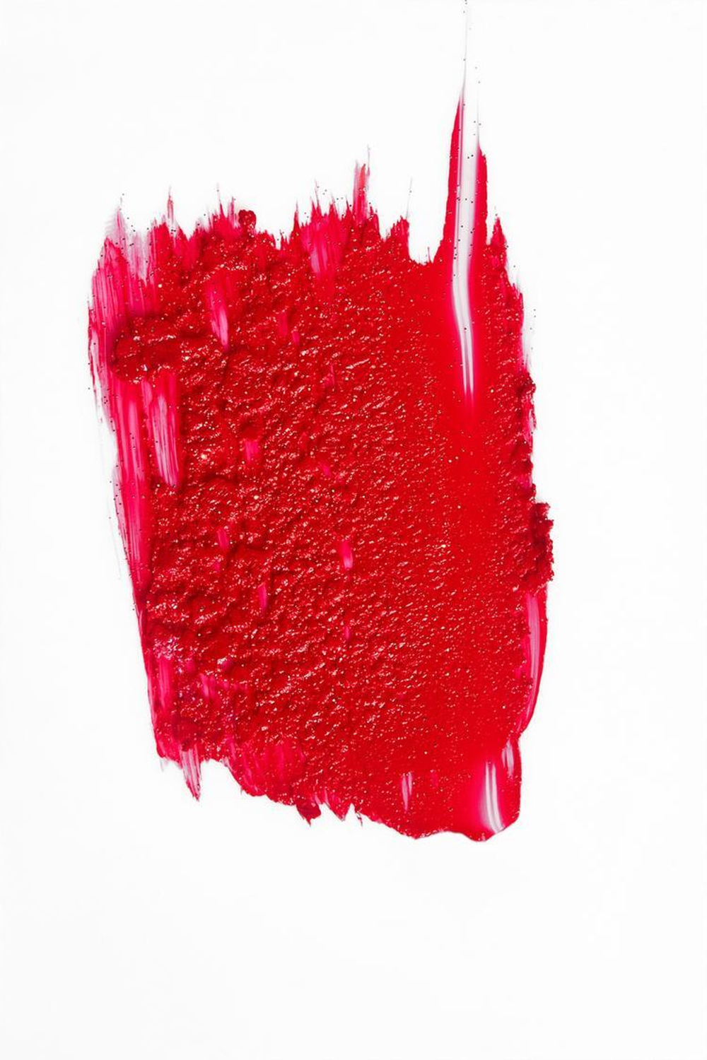 ZARA Бальзам для губ с блестками, красный