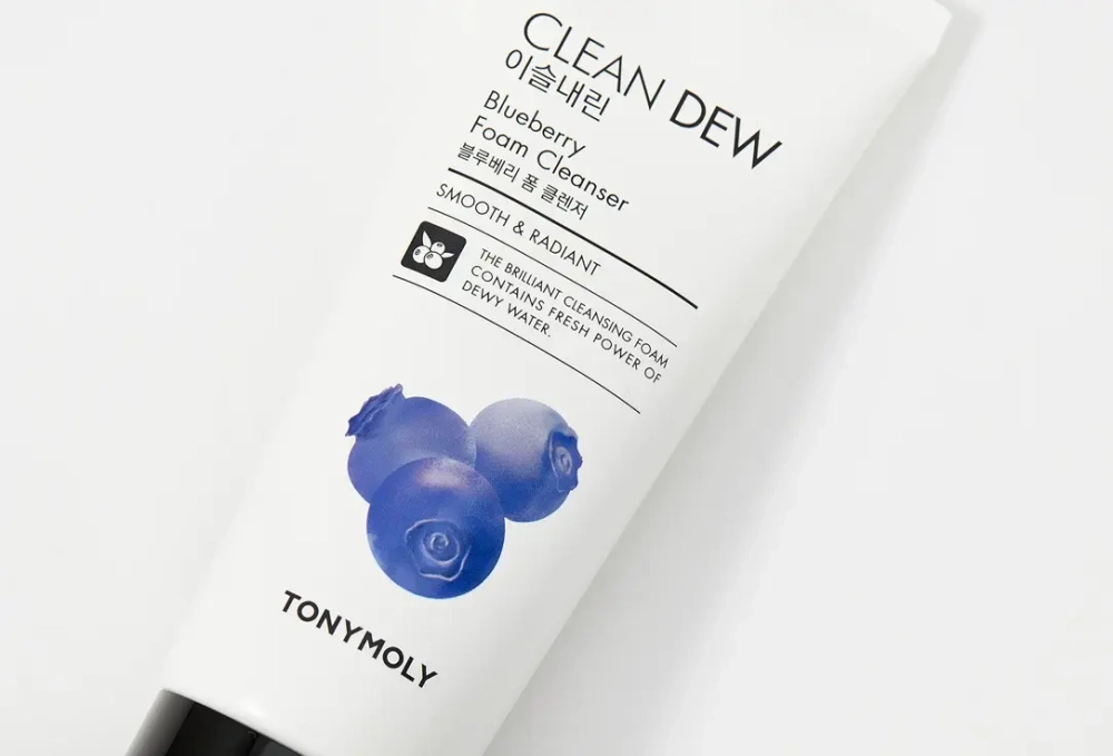 Tony Moly Пенка для умывания с экстрактом черники Clean Dew BlueBerry Cleanser