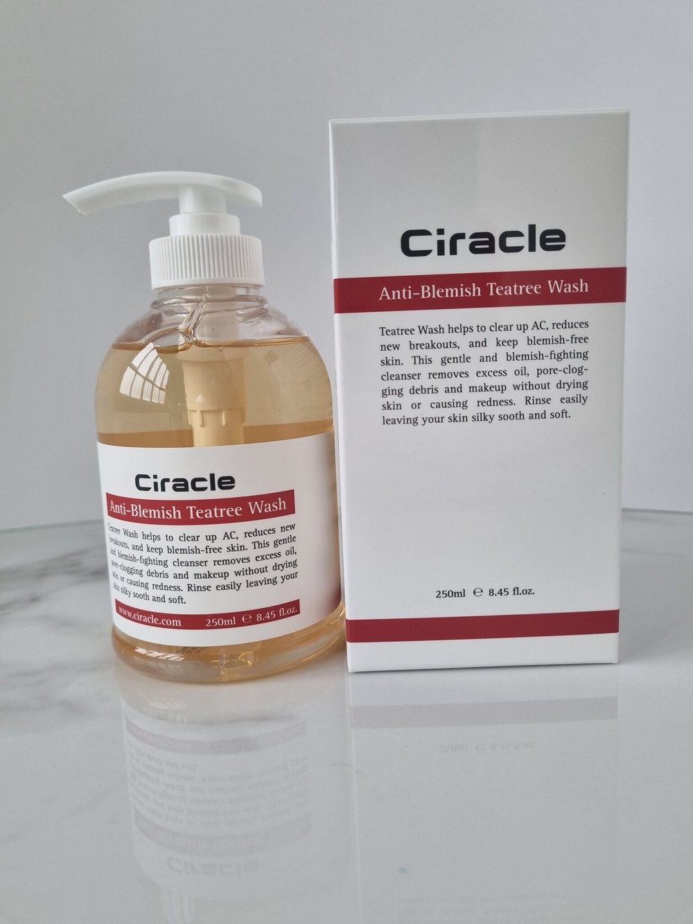 Очищающий гель для проблемной кожи Ciracle Anti-Blemish Teatree Wash 250 мл