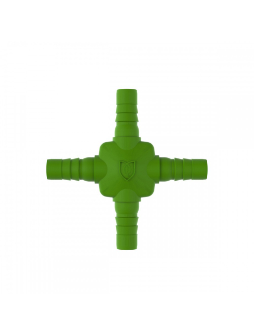 Х фитинг PotPro Дренажный - 4 сторонний