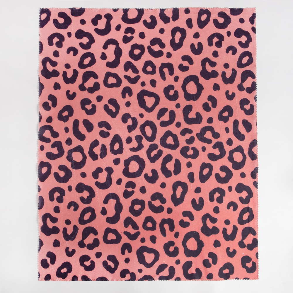 Набор подарочный Леопард плед, носки, бутылка, блокнот