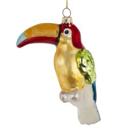 GAEM Украшение новогоднее "Птица Тукан", L7 W4 H12 см