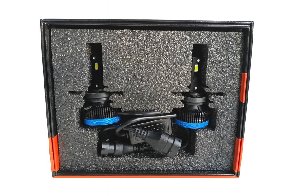 Светодиодные автомобильные LED лампы Aozoom P5 H11/8/9/16 6000K 12V