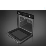 SMEG SOP6902S2PN Многофункциональный духовой шкаф с пароувлажнением и пиролизом, 60 см, 12 функций, цвет чёрный