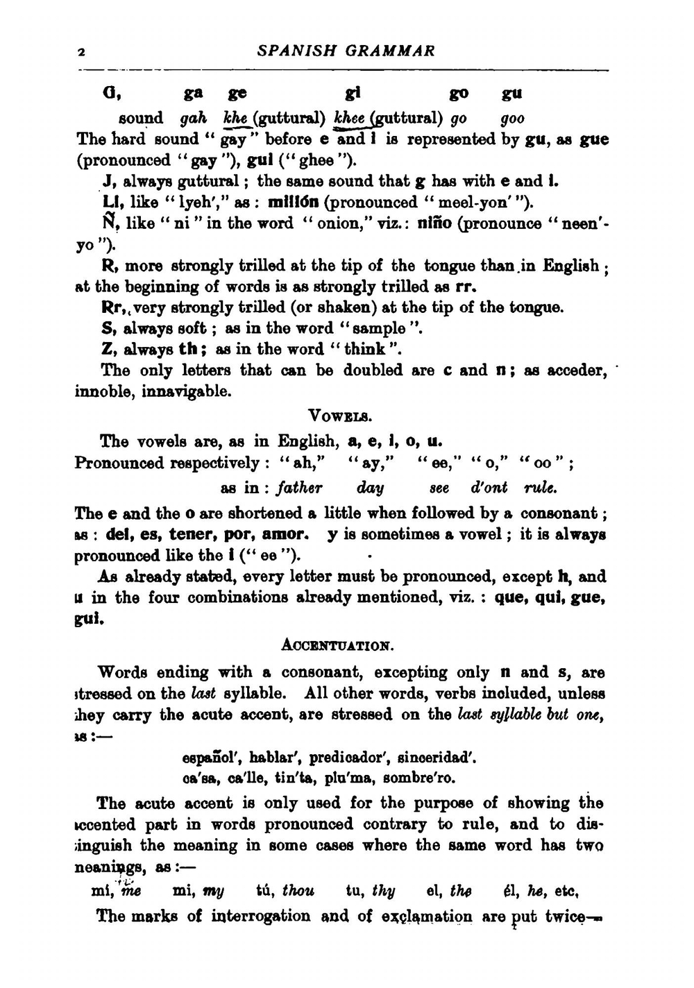 A Spanish grammar: simple and practical | John Warren
