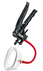 Вакуумная помпа для клитора Advanced Pussy Pump System (Цвет: прозрачный)