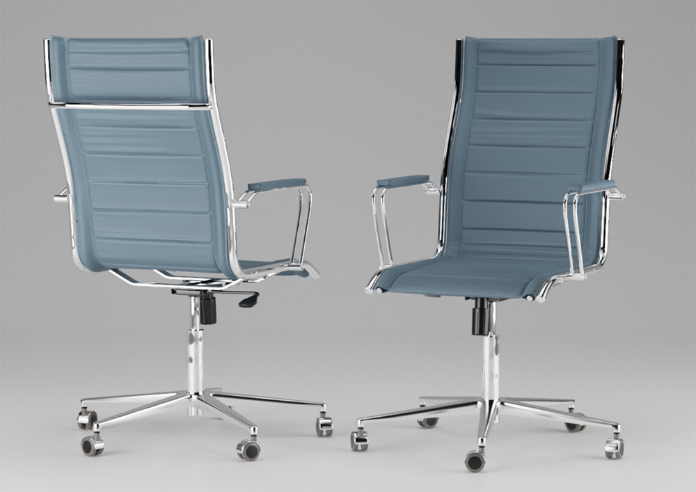 Skyline Mono кресло на пятилучье (серия на металлокаркасе)