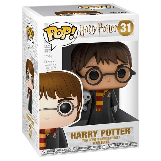 Фигурка Funko POP! Harry Potter Harry w/ Hedwig (Exc) 11915 / Фигурка Фанко ПОП! по мотивам франшизы "Гарри Поттер", Гарри Поттер
