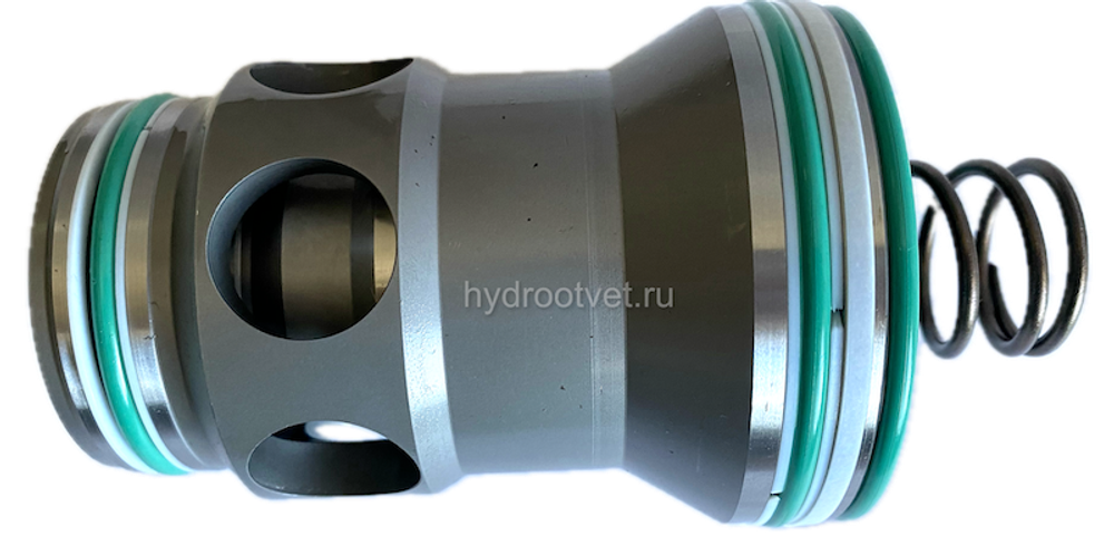 LC40B00E7X/V - Логический клапан (патрон) Ду40, соотношение площадей B = 14.3:1 (кольцо = 7%), давление открытия 0 бар, E = без демпфера, уплотнение V = FKM