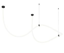 Kink Light 08031K-400,19(3000-6000K) Подвес димм. Венди черн.