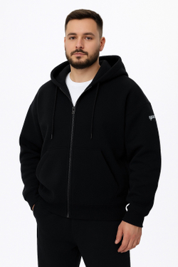 Oversize худи на молнии